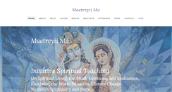 Desktop Screenshot of maetreyiima.org